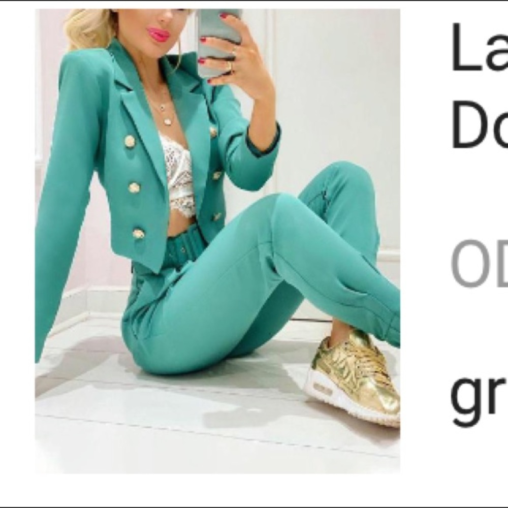 Chic me pants suit